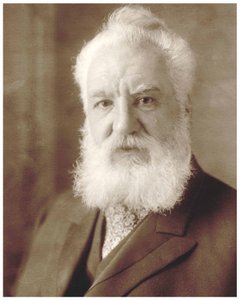 Portræt af Alexander Graham Bell, ca. 1920